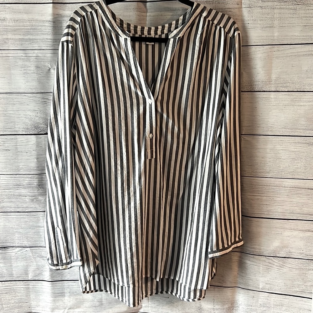 2X Linen Tunic Top